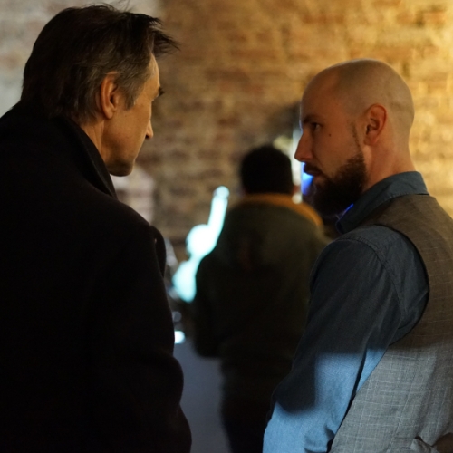 Lunys.art - Martin Lunyszyn Ausstellung Gespräch